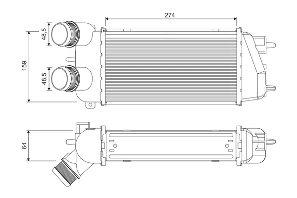 Bestseller VALEO 818371 - Ladeluftkühler