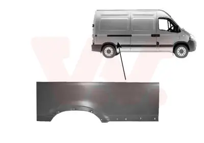 Günstig VAN WEZEL 4387148 - Seitenwand