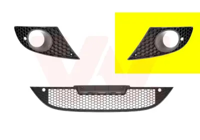 Neue Ware VAN WEZEL 4939593 - Lüftungsgitter, Stoßfänger - ** Equipart **