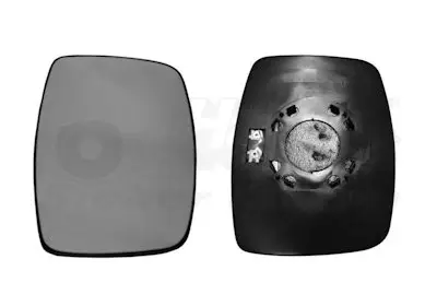 Schnäppchen VAN WEZEL 3078839 - Spiegelglas, Außenspiegel - * HAGUS *