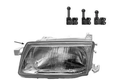 Preis Gesenkt VAN WEZEL 3735941 - Hauptscheinwerfer