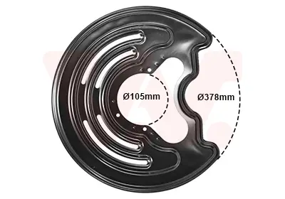 Direkt Vom Hersteller VAN WEZEL 3794373 - Spritzblech, Bremsscheibe