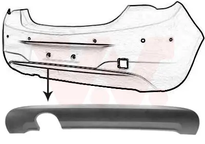 VAN WEZEL 3804509 - Spoiler Sichere Zahlung