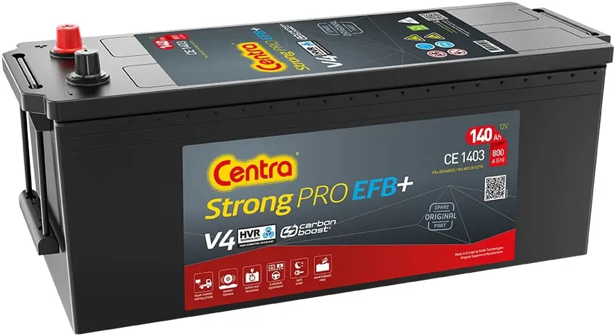 CENTRA CE1403 - Starterbatterie - StrongPRO EFB+ 140Ah 800 A 12 V Ausverkauf
