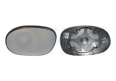 VAN WEZEL 0957837 - Spiegelglas, Außenspiegel - * HAGUS * Zertifiziert