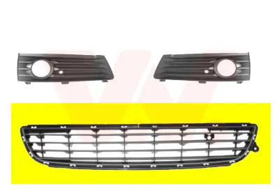Begrenztes Angebot VAN WEZEL 3792590 - Lüftungsgitter, Stoßfänger - ** Equipart **