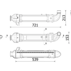 MAHLE CE 45 000P - Kühler, Abgasrückführung Garantierte Lieferung