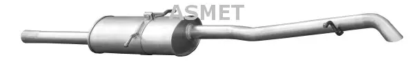 ASMET 01.051 - Endschalldämpfer Aktuell