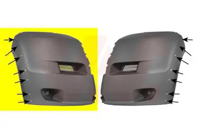 VAN WEZEL 0983564 - Stoßfänger - ** Equipart ** Aktuell