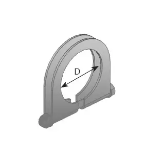 DINEX 50924 - Klemmstück, Abgasanlage Neue Ware