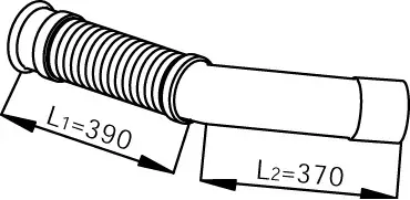Schneller Versand DINEX 53252 - Abgasrohr
