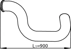DINEX 81720 - Abgasrohr Finale Aktion