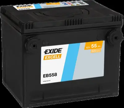 Preisknaller EXIDE EB558 - Starterbatterie - EXCELL ** 55Ah 620 A 12 V