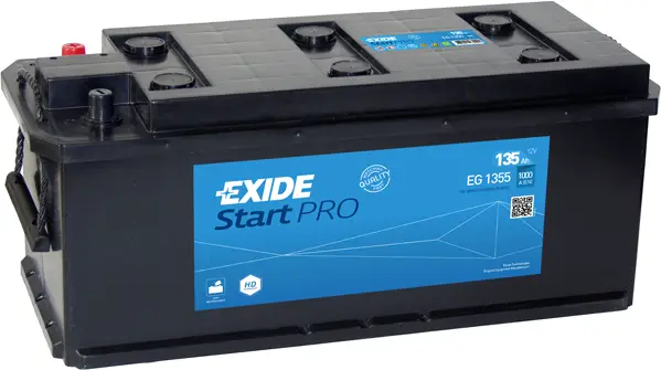 EXIDE EG1355 - Starterbatterie - StartPRO 135Ah 1000 A 12 V Nur Heute