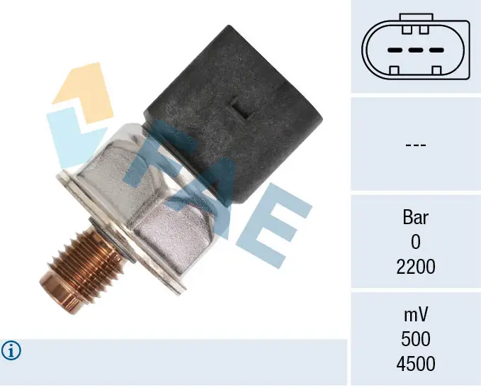 Sonderaktion FAE 15605 - Sensor, Kraftstoffdruck