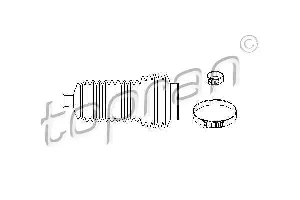 Angebot TOPRAN 700 375 - Faltenbalgsatz, Lenkung