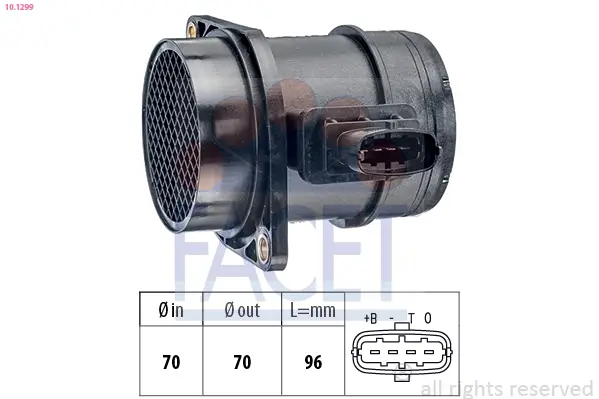 FACET 10.1299 - Luftmassenmesser Heißes Angebot
