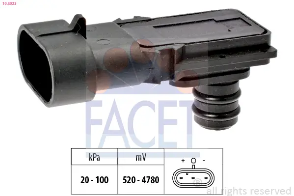 FACET 10.3023 - Luftdrucksensor, Höhenanpassung Nur Heute