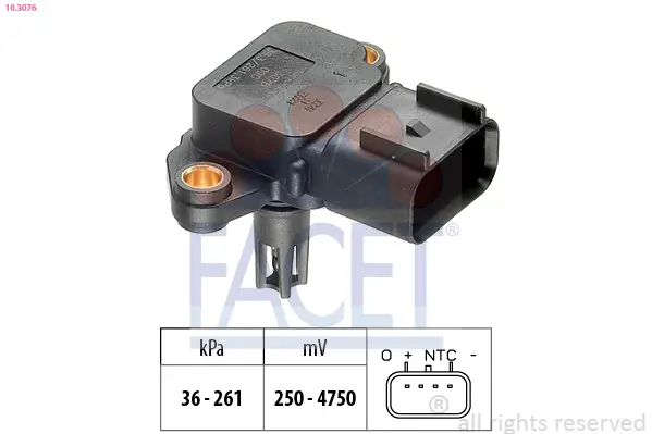 FACET 10.3076 - Luftdrucksensor, Höhenanpassung Knallerangebot