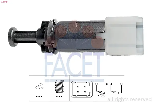 FACET 7.1149 - Bremslichtschalter Jetzt Kaufen