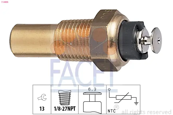 FACET 7.3005 - Sensor, Kühlmitteltemperatur Preiswert