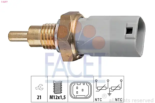FACET 7.3277 - Sensor, Kühlmitteltemperatur Ausverkauf