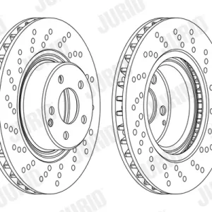 Finale Aktion JURID 562101JC-1 - Bremsscheibe