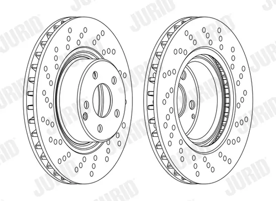 Finale Aktion JURID 562101JC-1 - Bremsscheibe