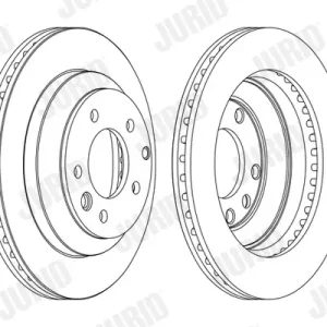 JURID 562393JC-1 - Bremsscheibe Neu