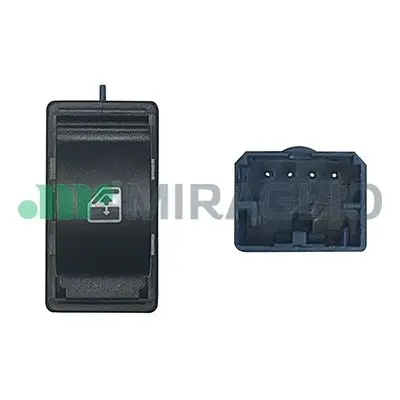 Zertifiziert MIRAGLIO 121/FTI76005 - Schalter, Fensterheber