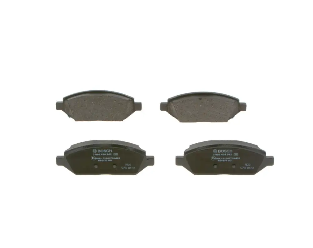 BOSCH 0 986 424 842 - Bremsbelagsatz, Scheibenbremse Billig