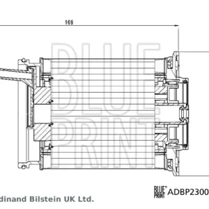 BLUE PRINT ADBP230021 - Kraftstofffilter Preis Gesenkt
