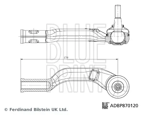 BLUE PRINT ADBP870120 - Spurstangenkopf Super-Preis