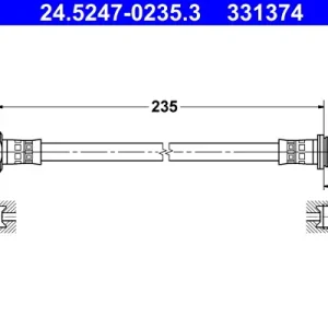 Sale ATE 24.5247-0235.3 - Bremsschlauch