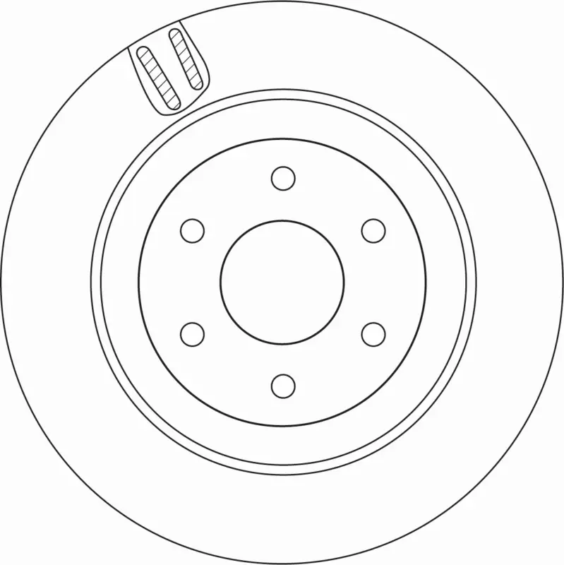 Billig TRW DF6967 - Bremsscheibe