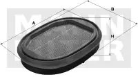 Sonderangebot MANN-FILTER CF 2864 - Sekundärluftfilter