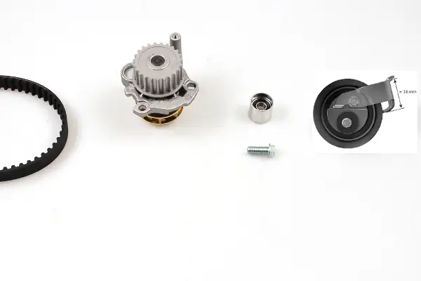 Schneller Versand HEPU PK05472 - Wasserpumpe + Zahnriemensatz