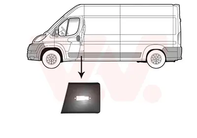 VAN WEZEL 1651407 - Zier-/Schutzleiste, Seitenwand Schnäppchen