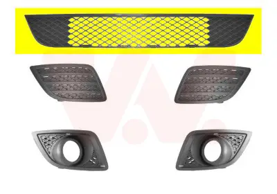 VAN WEZEL 1806590 - Lüftungsgitter, Stoßfänger - ** Equipart ** Online Kaufen