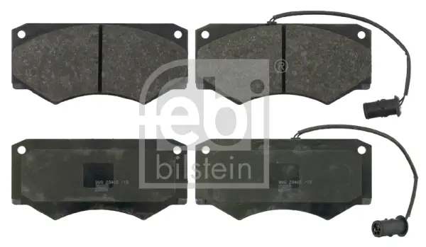 FEBI BILSTEIN 16333 - Bremsbelagsatz, Scheibenbremse Sonderangebot