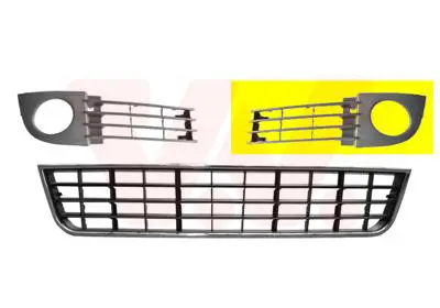 Preiswert VAN WEZEL 0317593 - Lüftungsgitter, Stoßfänger - ** Equipart **