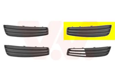 Direkt Vom Hersteller VAN WEZEL 0334595 - Lüftungsgitter, Stoßfänger - ** Equipart **