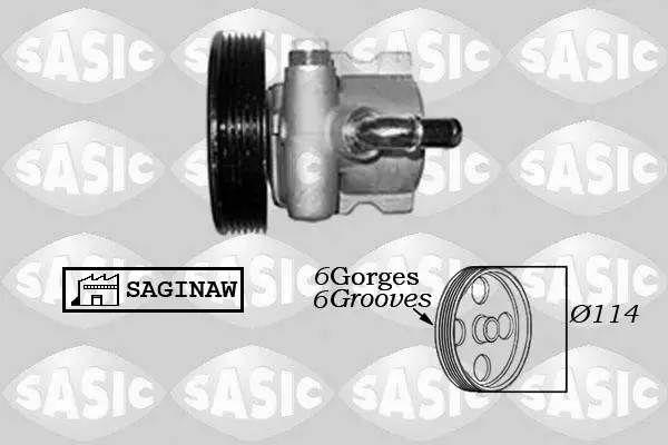 SASIC 7070016 - Hydraulikpumpe, Lenkung Sonderaktion