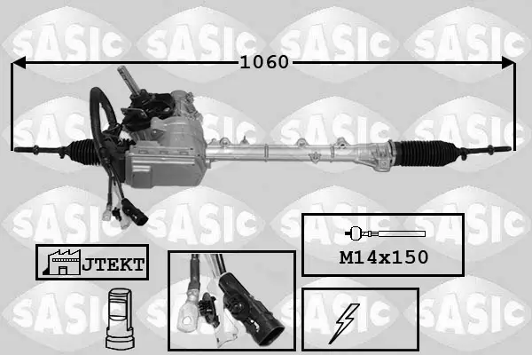 SASIC 7170071 - Lenkgetriebe Super-Preis