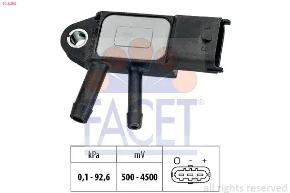 FACET 10.3292 - Luftdrucksensor, Höhenanpassung Sale