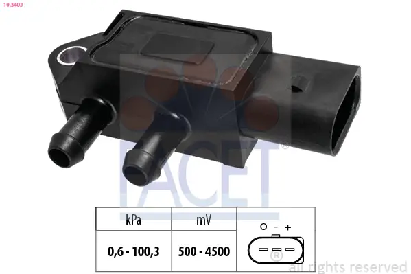 FACET 10.3403 - Luftdrucksensor, Höhenanpassung Expressversand
