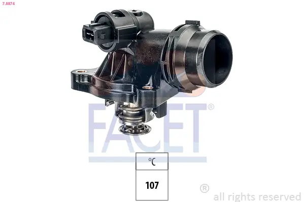 FACET 7.8874 - Thermostat, Kühlmittel Geprüft