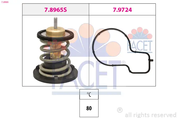 FACET 7.8965 - Thermostat, Kühlmittel Preisreduziert