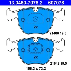 ATE 13.0460-7078.2 - Bremsbelagsatz, Scheibenbremse Mega-Angebot