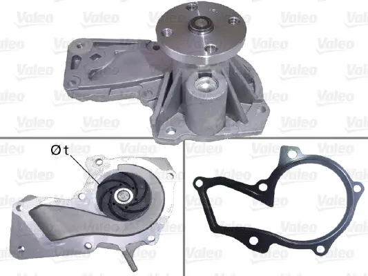 Solange Der Vorrat Reicht VALEO 506893 - Wasserpumpe, Motorkühlung